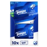 Tempo Original Taschentücher Megapack – 4-lagig, waschmaschinenfest, extra weich & reissfest