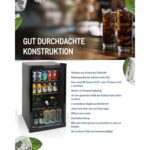 METRO Professional Getränkekühlschrank GPC1088, 88 L – Glastür-Kühlschrank für Gastronomie – Bild 3