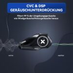 LEXIN G2P Motorrad Bluetooth Headset – Kommunikationssystem für bis zu 6 Personen – Bild 7