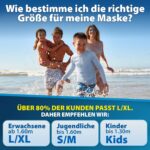 KAIMANA Vollgesichts-Schnorchelmaske – CO2-geprüft mit Easy-Breath für Erwachsene & Kinder – Bild 7