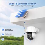 VISION WELL Solar Überwachungskamera 2K PTZ – 360° Aussen WLAN IP Kamera mit Personenerkennung – Bild 3