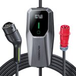 Mobile Wallbox 11 kW Typ 2 – 5 m Ladekabel 3-phasig für alle Elektrofahrzeuge