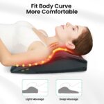 Snailax Shiatsu Nackenmassagegerät mit Wärme – 3D Knetmassage für Nacken, Rücken & Schultern – Bild 2