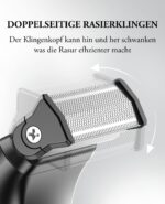 kensen 2in1 Intimrasierer Herren – Wasserdicht Bodygroom für Körperhaarentfernung – Bild 2