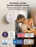 X-Sense SD11 Rauchmelder 5er Set – 10 Jahre Batterie & Magnethalterung, TÜV-zertifiziert – Bild 2