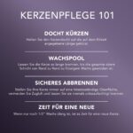 Yankee Candle Midsummer's Night Duftkerze – 150 Stunden Brenndauer im Glas – Bild 8