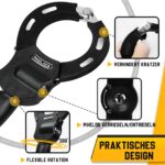 AMZLOCK E-Scooter Kettenschloss 8mm – Hochsicherheit mit Tasche & 3 Schlüsseln – Bild 5