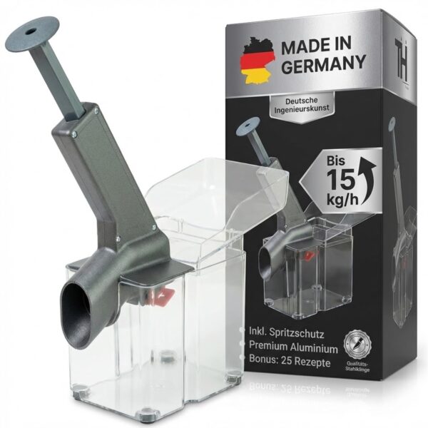 Thiru Premium Kirschentkerner – Profi-Entkernmaschine Made in Germany mit 100 Tagen Testgarantie