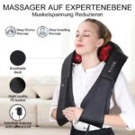 iKristin Rücken-Shiatsu Massagegerät mit Wärmefunktion – 3D-Tiefenmassage für Nacken & Schultern – Bild 2
