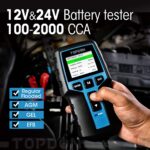 TOPDON BT200 Autobatterietester 12V 24V – Profi-Batterieanalysator für KFZ & LKW – Bild 2