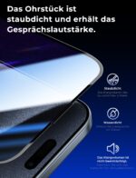 MAGIC JOHN Displayschutz iPhone 15 Pro – 2er Set mit Auto-Dust-Eliminierung & 9H Härte – Bild 6