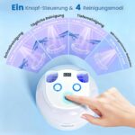 Warmra Ultraschallreiniger 45kHz mit 200ml Dental Pod – Profi-Reinigung für Zahnersatz & Schmuck – Bild 7