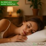 EcoSchlaf® Airflow Orthopädisches Nackenkissen – Memory Foam mit Bambusbezug für alle Schlaftypen – Bild 7