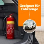 Smartwares Schaumfeuerlöscher 6L – Brandklassen A/B mit Wandhalterung – Bild 5