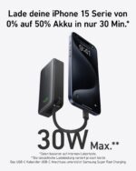 Anker Nano Powerbank 10.000mAh mit integriertem USB-C Kabel – 30W Schnellladung – Bild 2