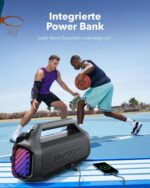 soundcore Boom 2 Plus Outdoor Lautsprecher 140W – Wasserdichter Bluetooth Speaker mit 20h Akku – Bild 7