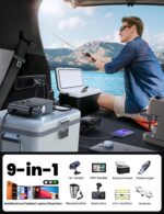 JOYROOM 227W KFZ Zigarettenanzünder Verteiler 9in1 – 45W Schnellladekabel für iPhone & Android – Bild 7