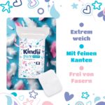 Kindii Pure Baby Pads 1200er Set – Baumwoll-Wattepads für empfindliche Babyhaut – Bild 7