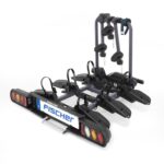 FISCHER Kupplungsfahrradträger ProlineEvo 3 – Transport für 3 Fahrräder & E-Bikes