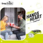 SnapFresh Elektrischer Kartonschneider 4V kabellos – Selbstschärfende Rundklingen für Karton & Pappe – Bild 9