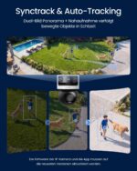 Reolink OMNI 3i PoE – 18MP Panorama & 4K PT Sicherheitskamera mit KI-Tracking für Aussen – Bild 3