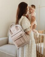 LOVEVOOK Wickelrucksack Gross mit Wickelauflage – Windeltasche für Eltern & Kinderwagen – Bild 2