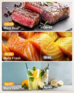 LUXSURE Ringlicht mit Stativ – Overhead-Setup für Food-Videos & Content Creation – Bild 5