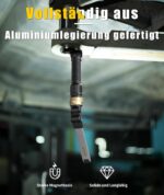 HOTLIGH LED Werkstattlampe 1200 Lumen – 360° drehbar mit 5000 mAh Akku & Powerbank – Bild 4