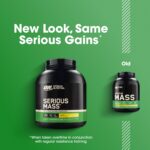 Optimum Nutrition Serious Mass 2.73kg – Weight Gainer Banane mit 1.250 kcal pro Portion – Bild 3