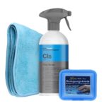 Auto Lackreinigung Set – Petzoldt's Reinigungsknete 100g + Koch Chemie Clay Spray 500ml