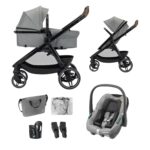 Maxi-Cosi Zelia Select Trio – 3-in-1 Kinderwagen mit CabrioFix i-Size (0–22 kg)