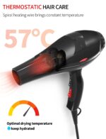 GRT PRO 3500W Ionen-Haartrockner mit Keramiktechnologie – Profi-Styling für Salon & Zuhause – Bild 3