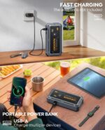 NACKEO N20 7000A Jump Starter Powerbank – Auto Starthilfe für PKW, SUV & Diesel – Bild 4