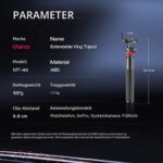 ULANZI MT-44 2-in-1 Stativ 147cm – Universaler Selfie Stick & Kamerastativ mit 360° Kugelkopf – Bild 7