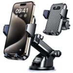 VANMASS Handyhalterung Auto 2026 – 4in1 Lüftung & Saugnapf für iPhone & Samsung