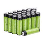 Amazon Basics 24er-Pack AA-Akkus 2000 mAh – Wiederaufladbar bis zu 1000x