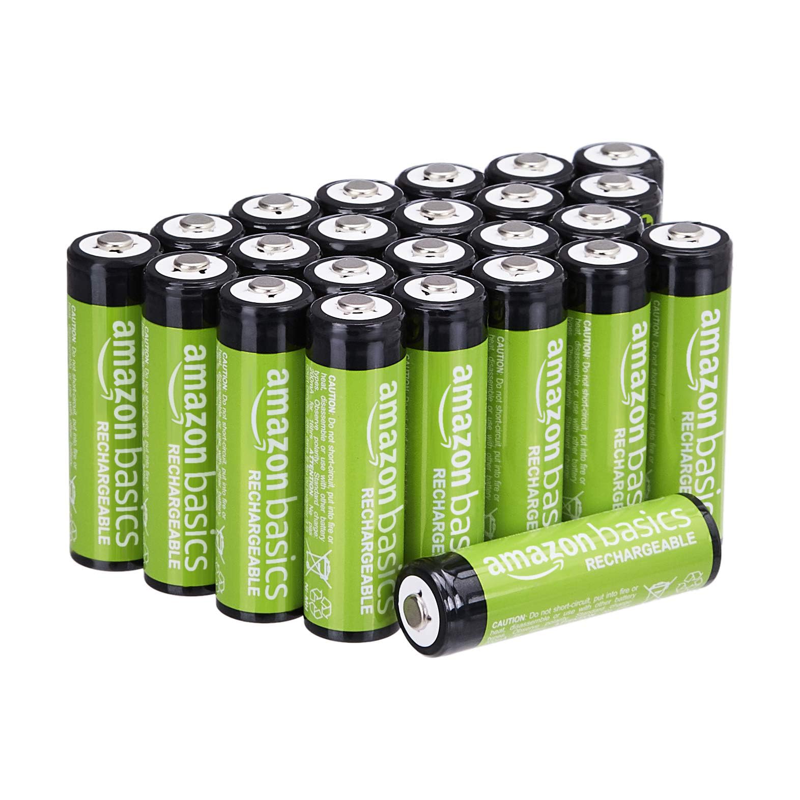 71fkotK31FL._SY1572_.jpg Amazon Basics 24er-Pack AA-Akkus 2000 mAh – Wiederaufladbar bis zu 1000x – Bild 1