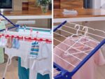 Leifheit Pegasus 200 Solid Comfort Wäscheständer – 20m Trockenlänge, klappbar – Bild 5