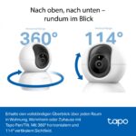 Tapo C230 Überwachungskamera 3K 5MP – 360° Schwenkbereich mit KI-Erkennung für innen – Bild 3