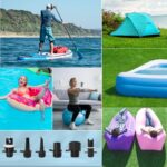 FBSPORT Elektrische SUP Pumpe 20 PSI mit Akku – Hochdruck-Luftpumpe für Paddleboards – Bild 7
