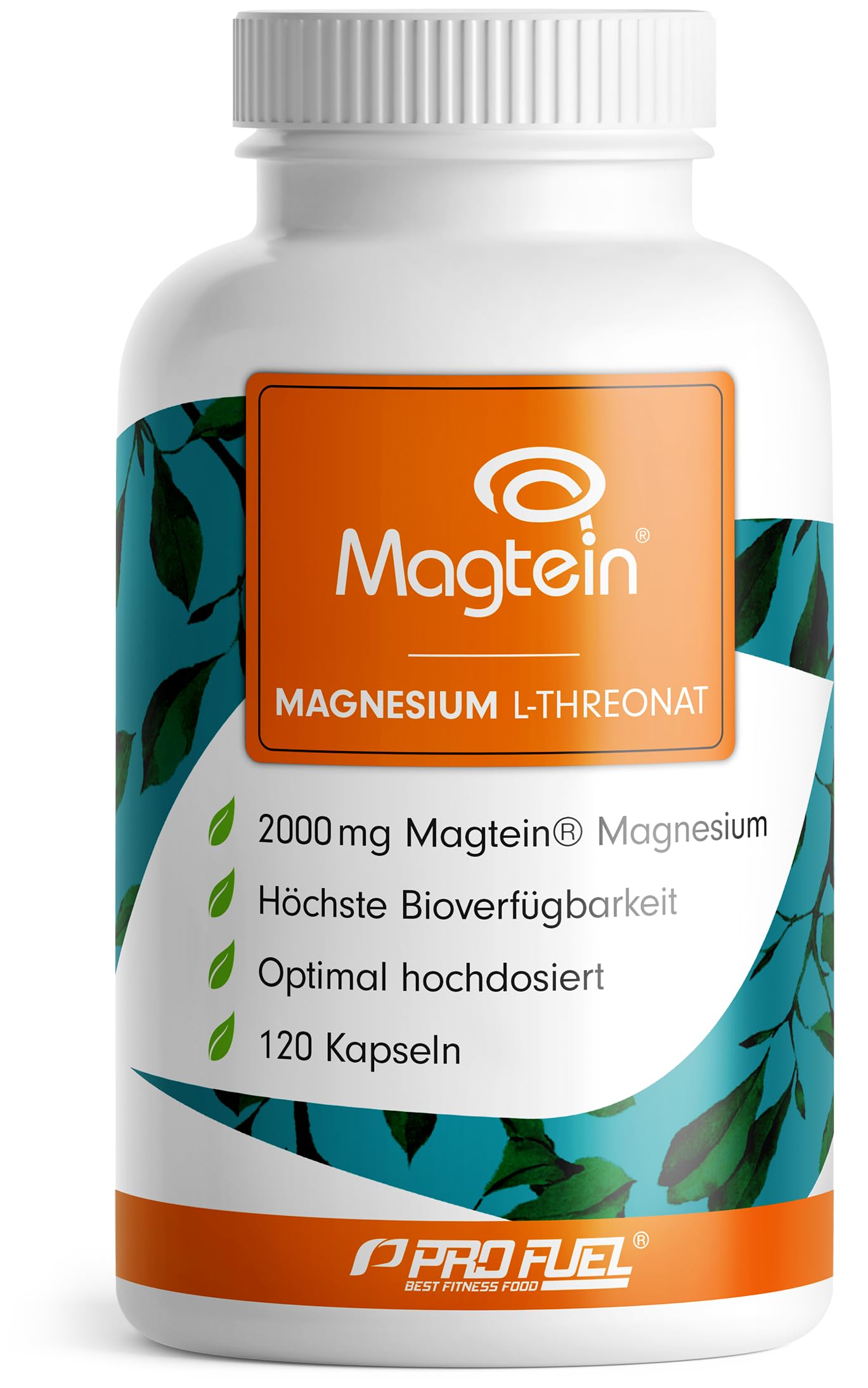 71fwmcMpb0L._SY2188_.jpg ProFuel Magnesium L-Threonat Kapseln 120x – 2000 mg Magtein® für optimale Versorgung – Bild 1