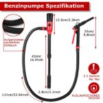 innhom Elektrische Kraftstoffpumpe 12 L/min – Batteriebetriebene Flüssigkeitstransferpumpe – Bild 3