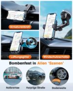 VANMASS Handyhalterung Auto 2026 – 4in1 Lüftung & Saugnapf für iPhone & Samsung – Bild 7