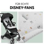 hauck Sitzauflage Mickey & Minnie Grey 70x37 cm – Universelle Buggy Polsterung mit Baumwolle – Bild 3