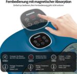 KNQZE Fusssprudelbad mit Heizung & Massage – Faltbar mit 16 Akupressurrollen für Zuhause – Bild 6