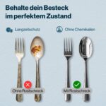 Rokitta's Rostschreck 4er Set – Magnetischer Rostschutz für Spülmaschine & Besteck – Bild 4