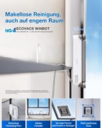 ECOVACS WINBOT Mini 2 Fensterputzroboter – Intelligente Fensterreinigung für schmale Fenster – Bild 2