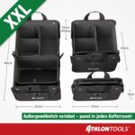 ATHLON TOOLS Premium Kofferraumtasche 60L – XXL Organizer mit Deckel & Antirutsch – Bild 2