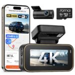 70mai A810 Lite Dual-Dashcam 4K+1080P mit HDR Nachtsicht & 4G LTE Fernzugriff