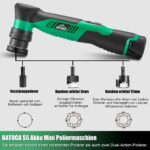BATOCA S5 Mini Akku Poliermaschine – 3-in-1 Rotations- & Exzenterpolierer für Autodetailing – Bild 6